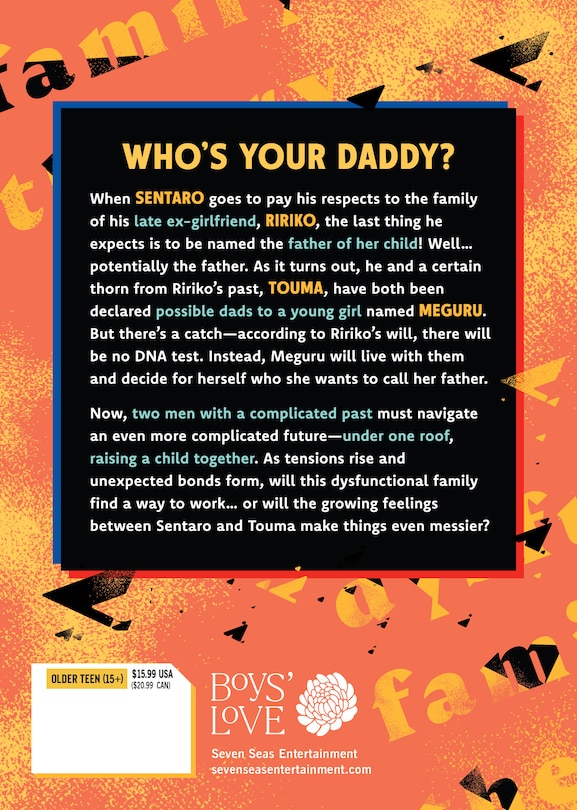 Back cover_Dysfunctional Family Theory Vol. 1