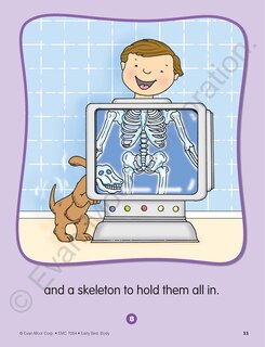 Aperçu du contenu 4_Early Bird: Body, Age 4 - 5 Workbook