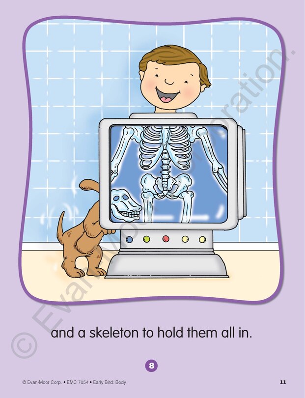 Aperçu du contenu 4_Early Bird: Body, Age 4 - 5 Workbook