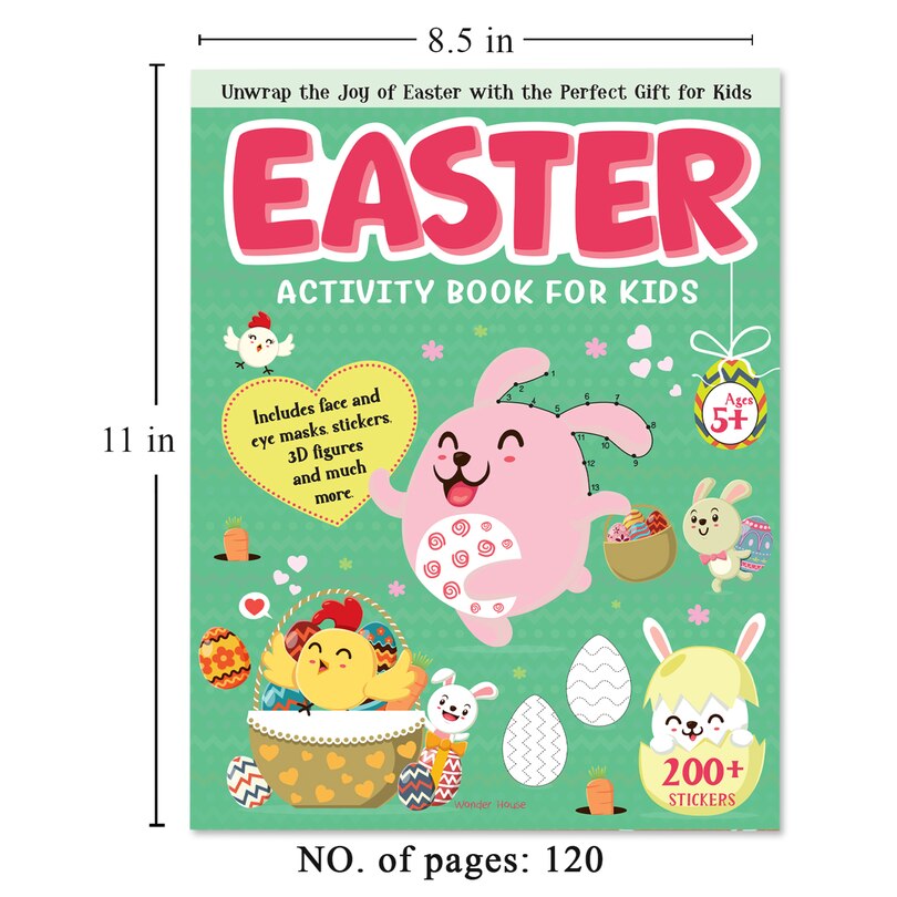Aper&ccedil;u du contenu 4_Easter Activity Book for kids