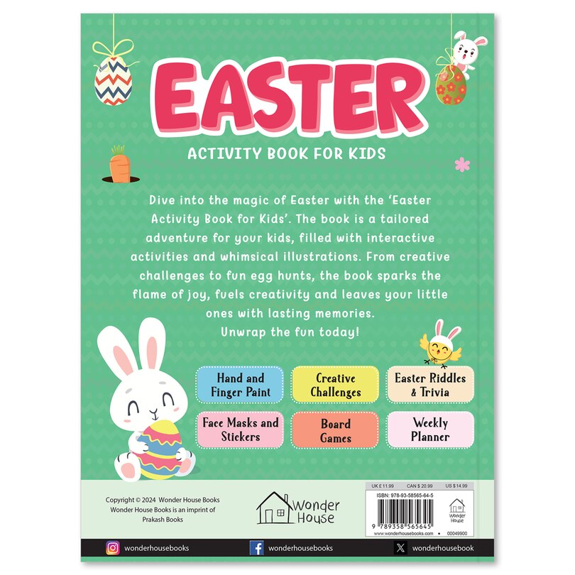 Aper&ccedil;u du contenu 5_Easter Activity Book for kids