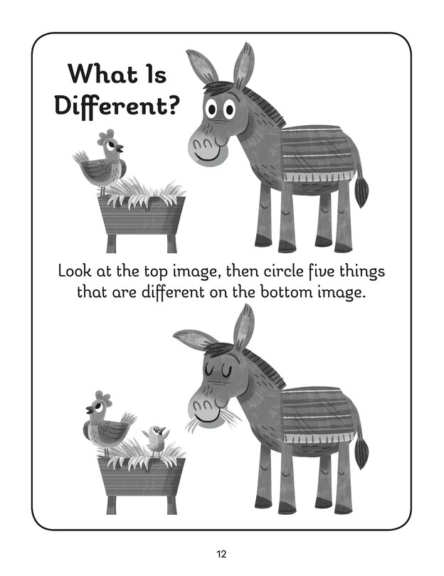 Aper&ccedil;u du contenu 3_Easter Coloring and Activity Book