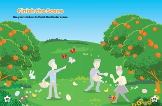 Aper&ccedil;u du contenu 2_Easter Egg Hunt Sticker Activity Book