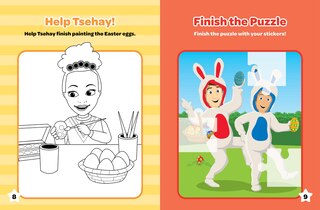 Aper&ccedil;u du contenu 5_Easter Egg Hunt Sticker Activity Book