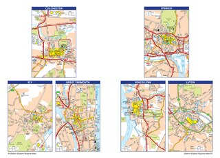 Aper&ccedil;u du contenu 3_Eastern England A-Z Road Atlas