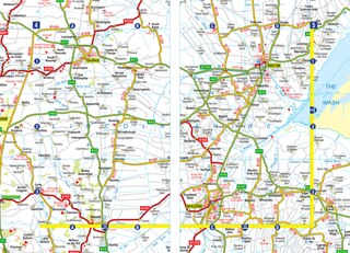 Aper&ccedil;u du contenu 4_Eastern England A-Z Road Atlas