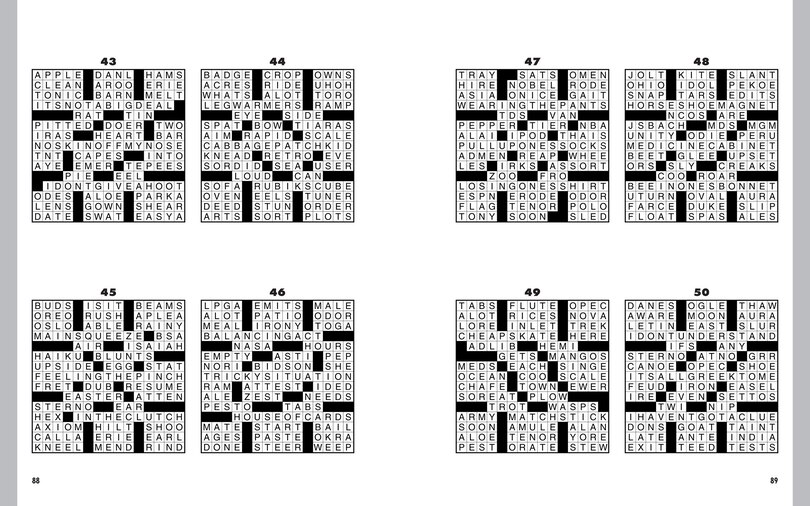 Sample content 5_Easy As Pie Crosswords: Easy As Can Be!