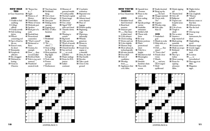 Sample content 4_Easy as Pie Crosswords: Totally Easy!