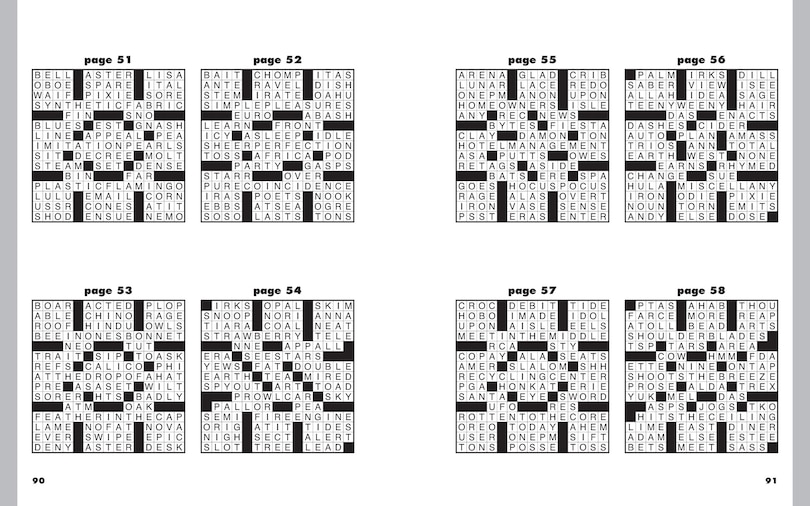 Sample content_Easy as Pie Crosswords: Truly Easy!
