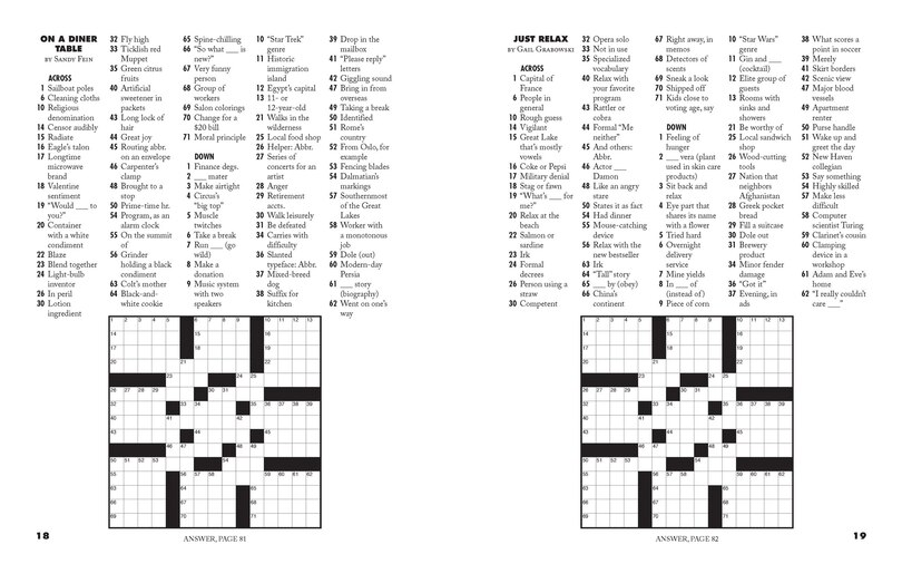 Sample content 2_Easy as Pie Crosswords: Truly Easy!