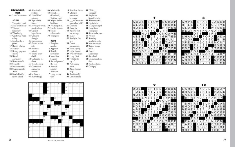 Sample content 5_Easy As Pie Crosswords: Very Easy!