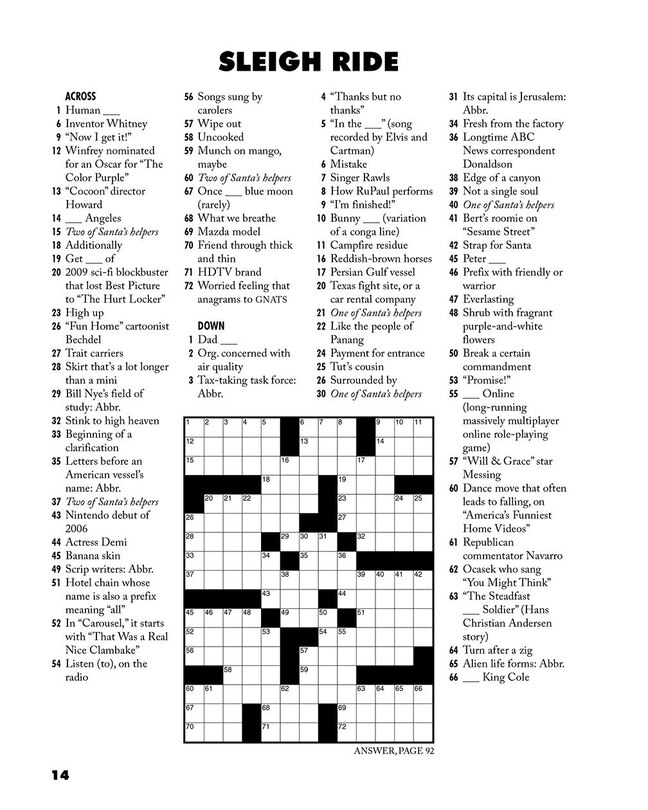Sample content_Easy Come, Easy Go Crosswords