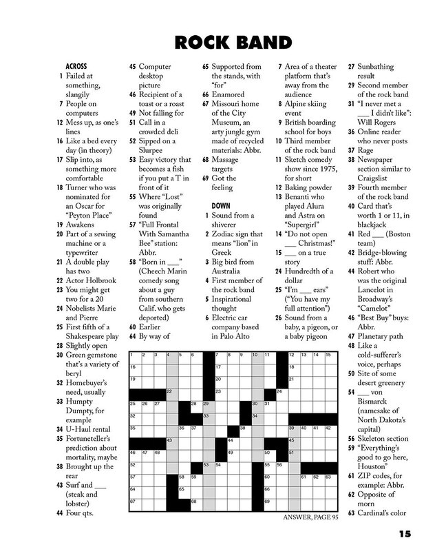 Sample content 2_Easy Come, Easy Go Crosswords