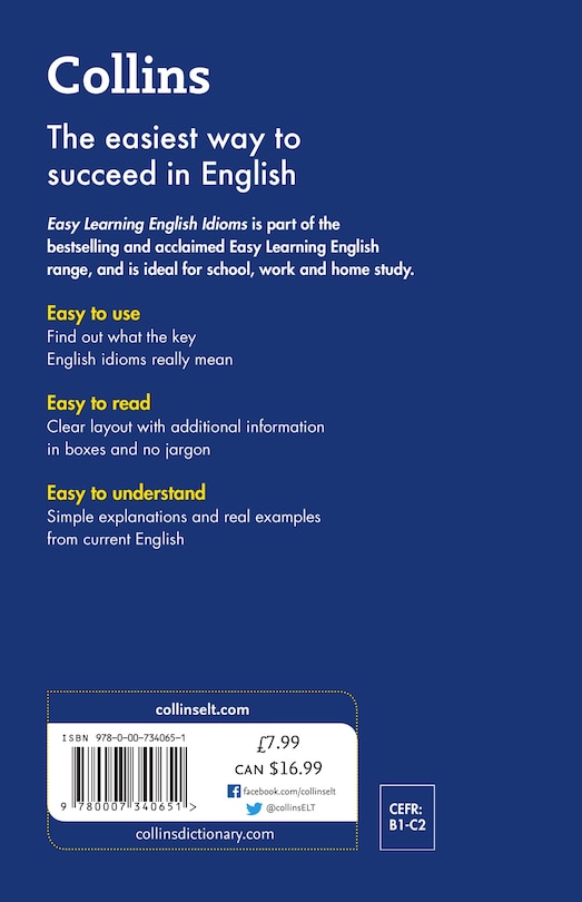 Back cover_Easy Learning English Idioms