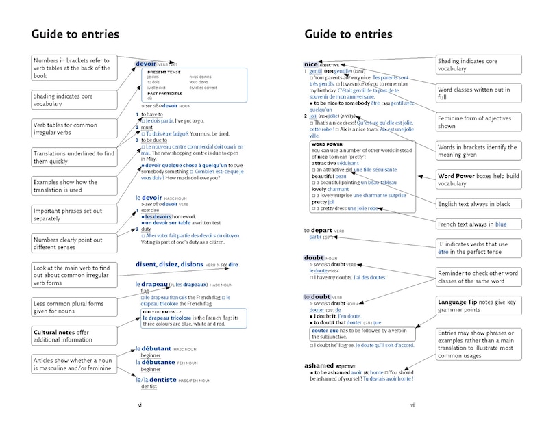 Aperçu du contenu 2_Easy Learning French Dictionary