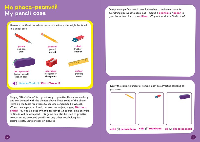 Aper&ccedil;u du contenu_Easy Learning Gaelic Age 5-7