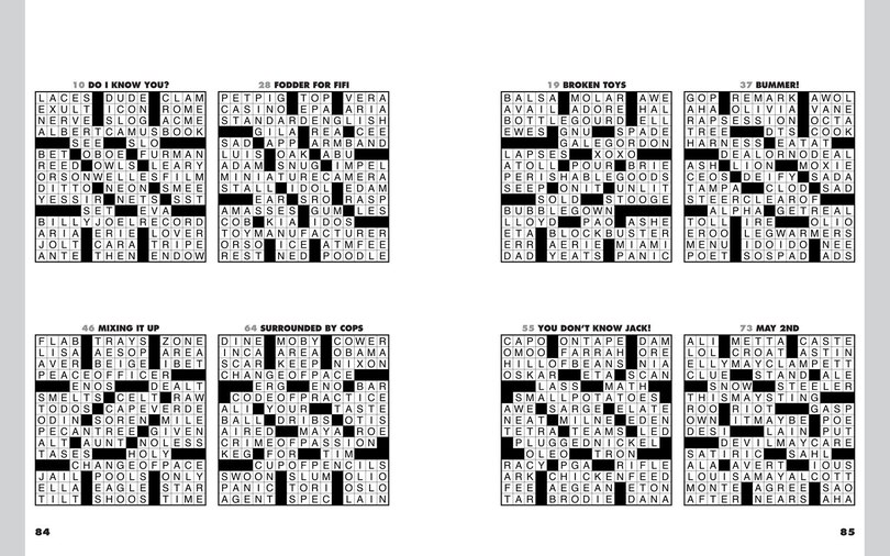 Sample content 4_Easy-to-please Crosswords