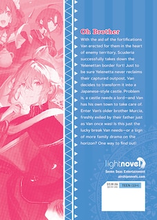 Back cover_Easygoing Territory Defense by the Optimistic Lord: Production Magic Turns a Nameless Village into the Strongest Fortified City (Light Novel) Vol. 5