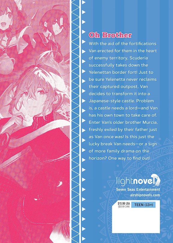 Back cover_Easygoing Territory Defense by the Optimistic Lord: Production Magic Turns a Nameless Village into the Strongest Fortified City (Light Novel) Vol. 5