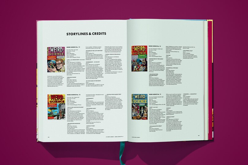 Aperçu du contenu 2_EC Comics Library. Weird Science. Vol. 1