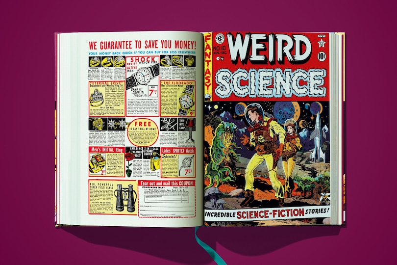 Aperçu du contenu 5_EC Comics Library. Weird Science. Vol. 1