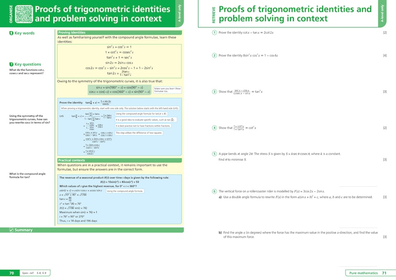 Sample content 4_Edexcel A-level Maths Organise and Retrieve Your Knowledge