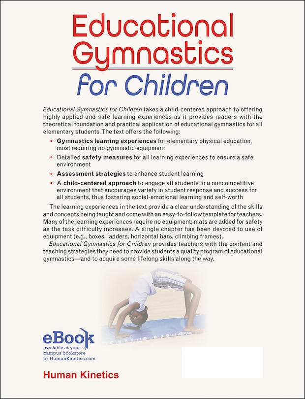 Couverture arri&egrave;re_Educational Gymnastics for Children