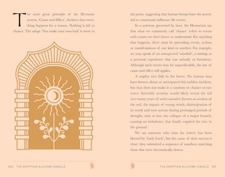 Sample content_EGYPTIAN ALCHEMY ORACLE