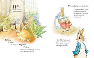 Aperçu du contenu_El cuento de Perico el Conejo (Ed. 120 aniversario) / The Tale of Peter Rabbit ( 120th Anniversary Edition)