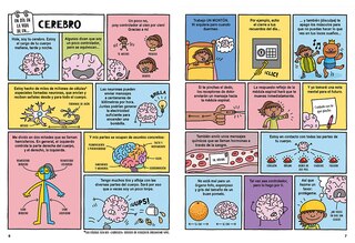 Sample content_El Cuerpo Humano En Cómic: 101 Curiosidades Para Niños Y Niñas / The Human Body In Comics. 101 Curiosities For Boys And Girls