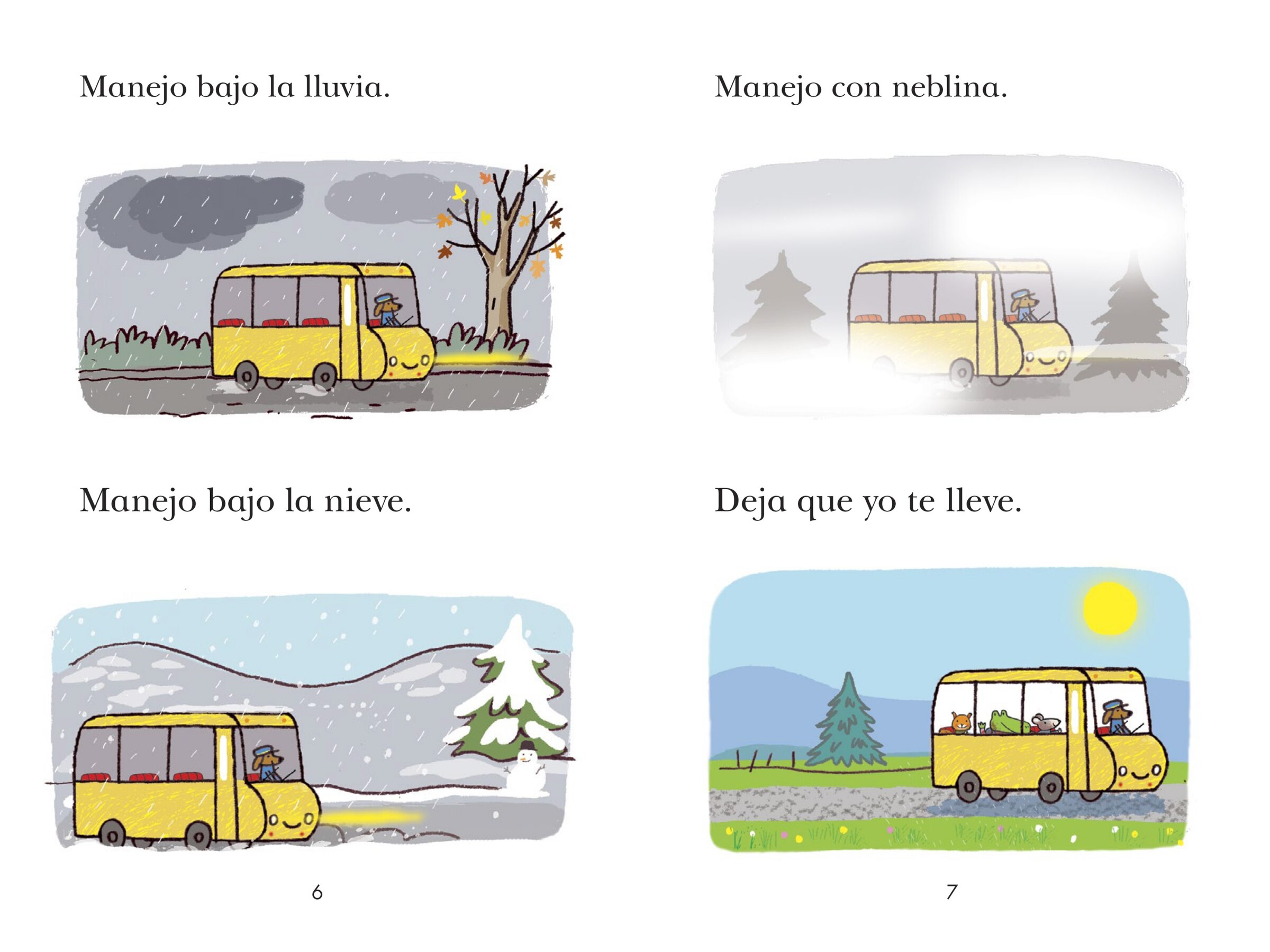 絵画 The dog bus Happy Bus 500 Piece Jigsaw Puzzle