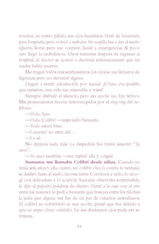Sample content 3_El viaje de los colibríes (Edición especial ilustrada 10° aniversario) / The Jou r ney of the Hummingbirds. Special Illustrated 10th Anniversary Edition