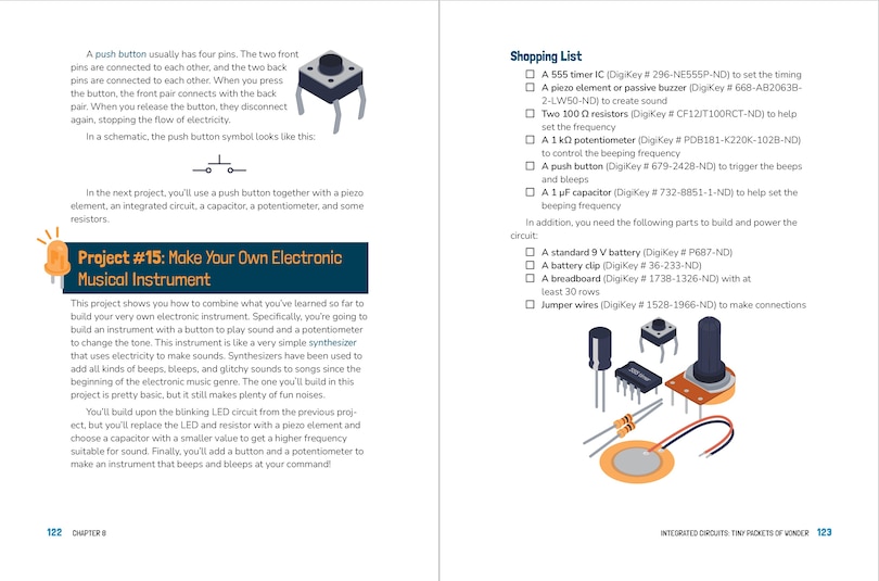 Sample content 3_Electronics for Kids, 2nd Edition