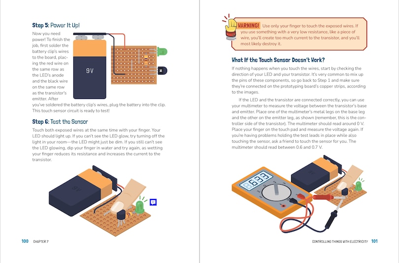 Sample content 4_Electronics for Kids, 2nd Edition