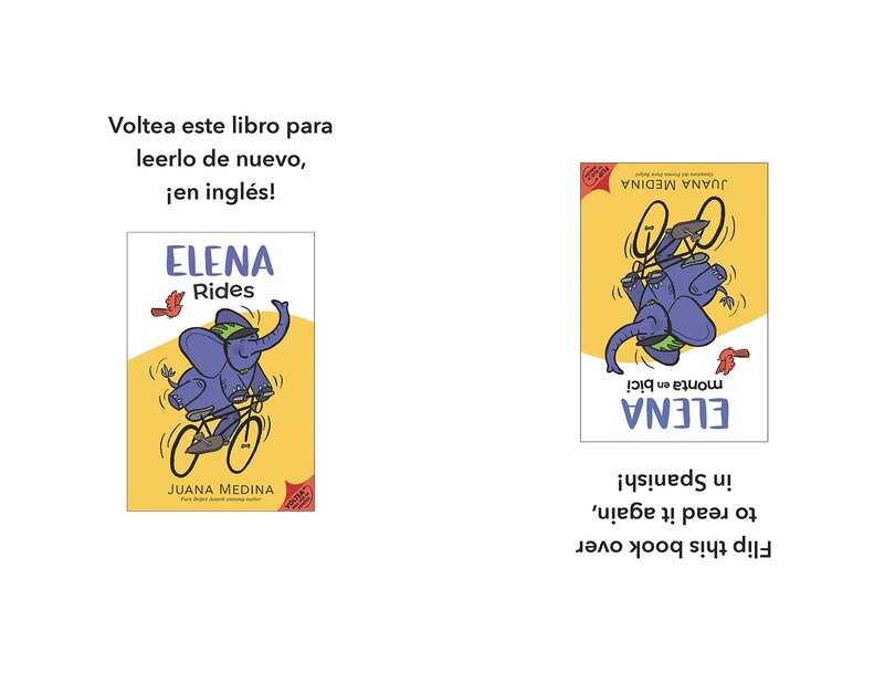 Sample content 3_Elena Rides / Elena monta en bici: A Dual Edition Flip Book