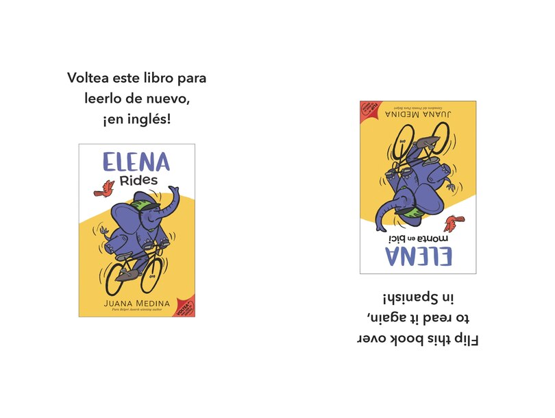 Sample content 3_Elena Rides / Elena monta en bici: A Dual Edition Flip Book