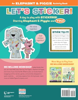 Couverture arrière_Elephant & Piggie: Let's Sticker!