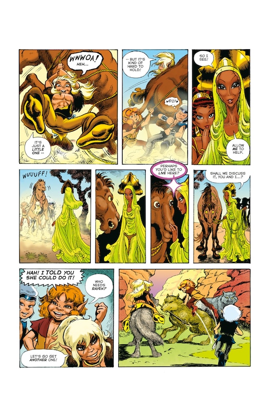 Aperçu du contenu 5_ElfQuest: The Original Quest: Book 1--Fire and Flight