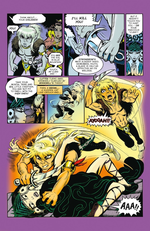 Sample content 3_ElfQuest: The Original Quest: Book 3--Wolf Blood Caged