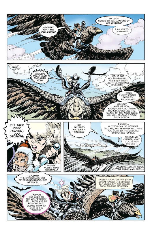 Sample content 5_ElfQuest: The Original Quest: Book 3--Wolf Blood Caged