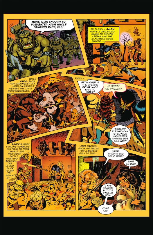 Sample content 5_ElfQuest: The Original Quest: Book 4--The First War