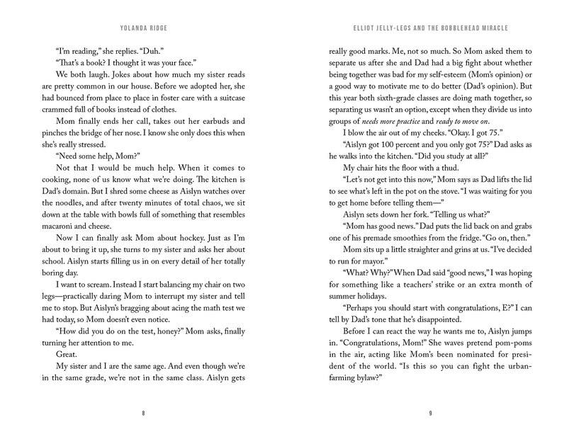 Sample content 4_Elliot Jelly-Legs and the Bobblehead Miracle