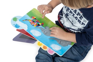 Aper&ccedil;u du contenu 3_Elmer Y Los Colores / Elmer's Colours: Tabbed Board Book