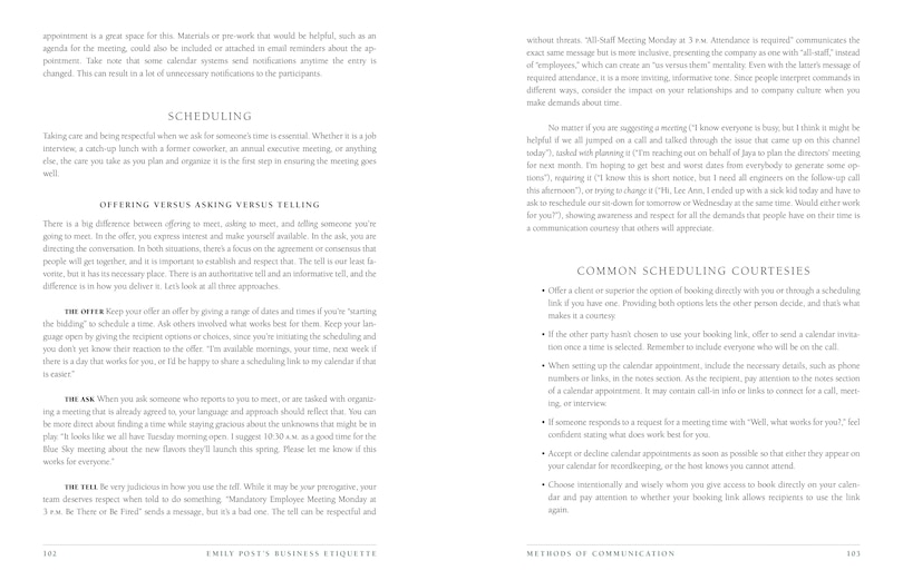 Sample content 3_Emily Post's Business Etiquette