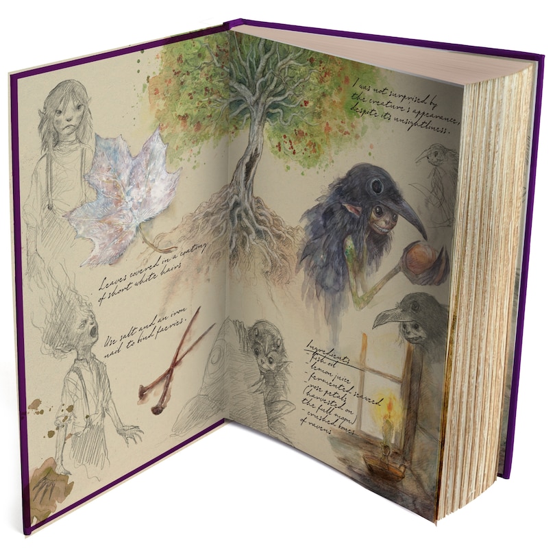 Sample content 3_Emily Wilde's Encyclopaedia of Faeries (Deluxe Edition)