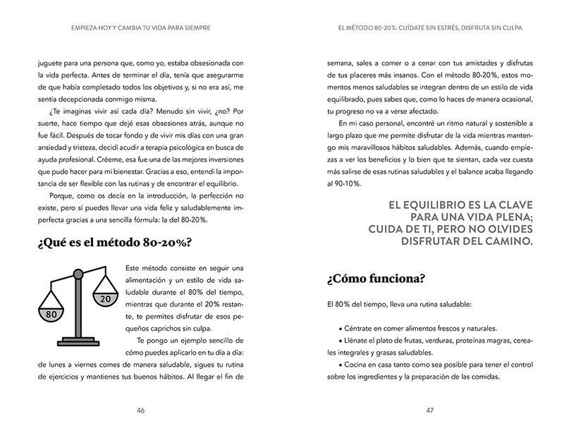 Sample content 2_Empieza hoy y cambia tu vida para siempre/ Start Today and Change Your Life Forever