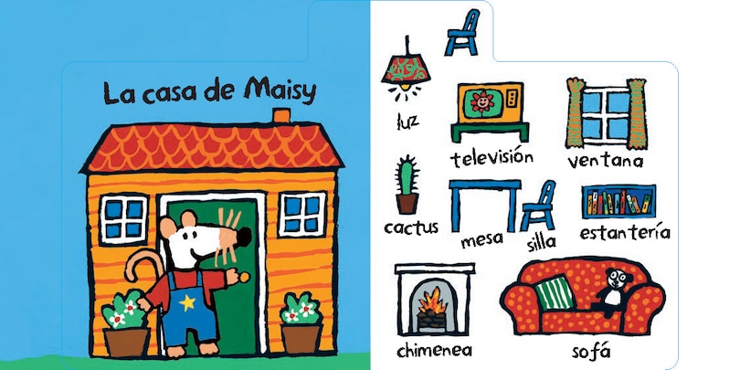 Sample content_En Casa Con Maisy. Mis Primeras Palabras  / Maisy At Home: A First Words Book