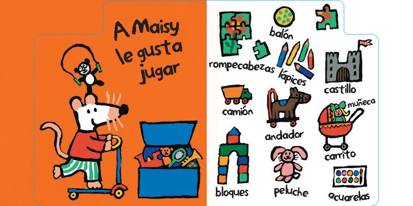 Sample content 3_En Casa Con Maisy. Mis Primeras Palabras  / Maisy At Home: A First Words Book