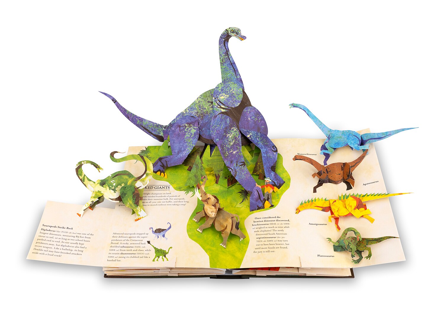 Encyclopedia Prehistorica Dinosaurs Pop-up Book By Robert