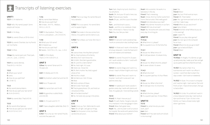 Sample content_English for Everyone Course Book Level 1 Beginner